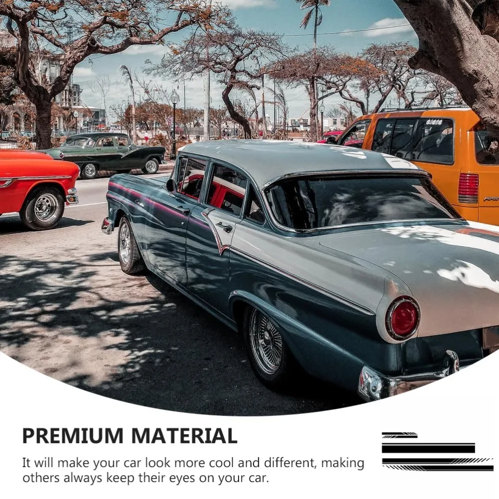 

5pcs Car Body Side Stickers Rear View Mirror Stickers Fashionable Car Sticker