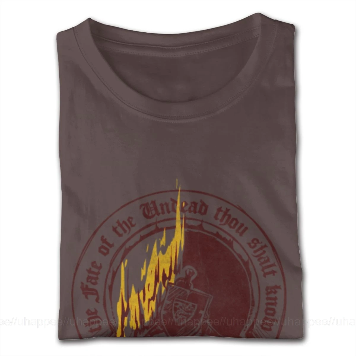 Dark Souls Fate Distressed Tee/футболки для мальчиков в стиле Харадзюку Homme недорогая