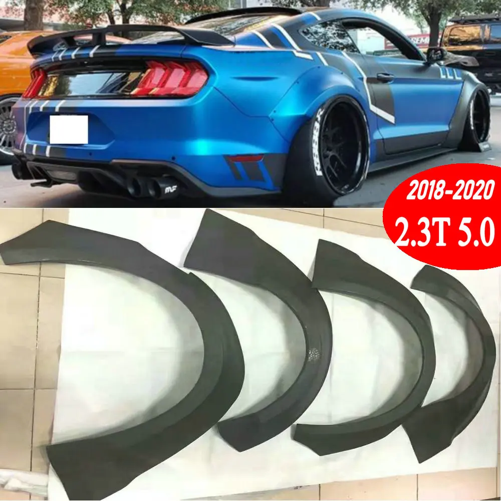 Для Ford Mustang 2 3 T 5 0 pp колесо Arch Stage3 крыло спойлер для бровей бодибилит осветительные
