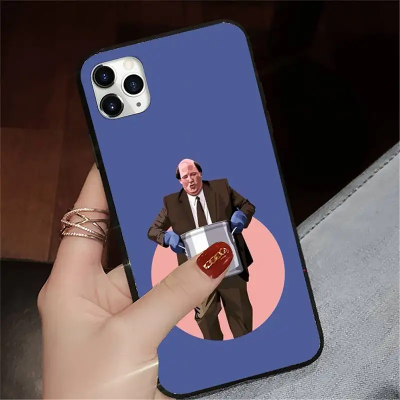 

The office tv show luxury brand shell Phone Case cover for iPhone 11 12 pro XS MAX 8 7 6 6S Plus X 5S SE 2020 XR