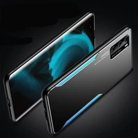 for huawei p40 pro case luxury hard metal aluminum silicone protective bumper phone case for p40 pro huawei p40 cover