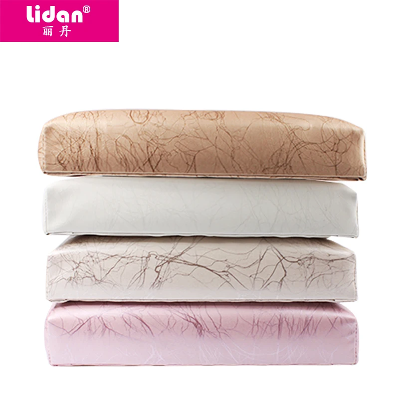 Кожаная подставка для рук инструмент дизайна ногтей салон моющаяся Подушка