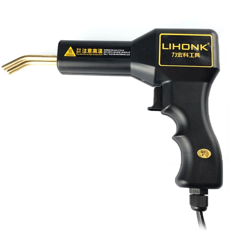 

Plastics Adjustable Welding Machine Welder Garage Tools 50W 4 Types Hot Stapler Cutting Plastic Gun Kit for Bumper, Dashboard, L