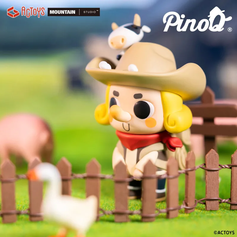 Genuine Anime blind box traveler PinoQ series Explorer Rudolph Viking toys doll desktop collection random figure Limited edition |