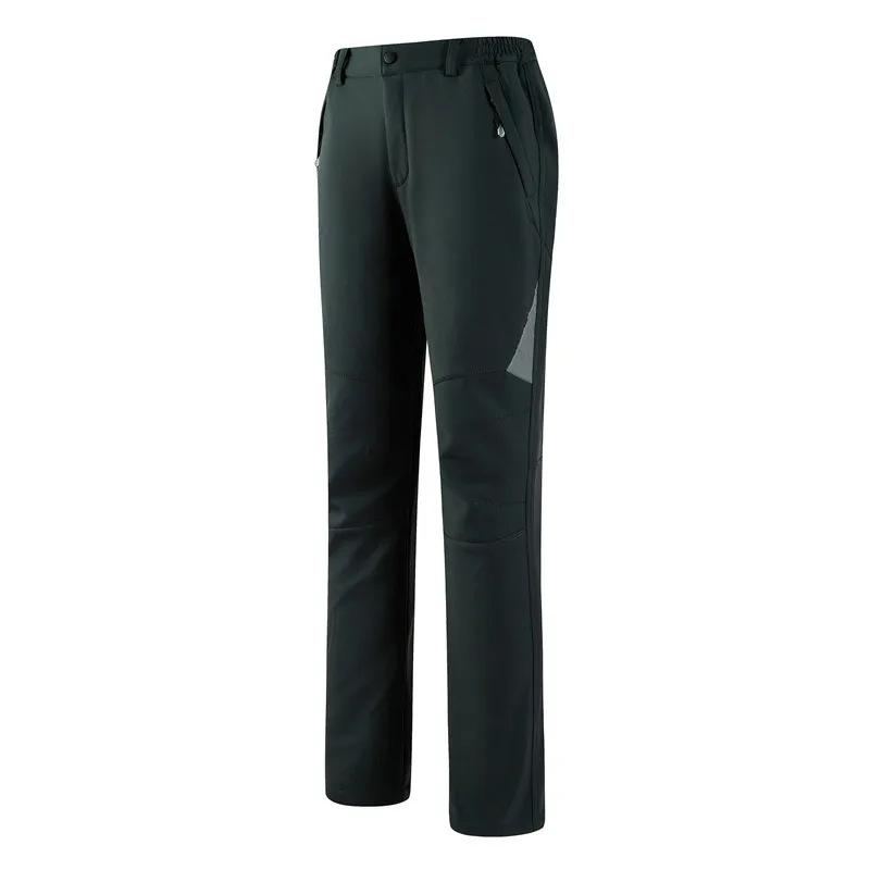 Winter Outdoor Women Ski Snow Pants Men Hiking Camping Skiing Softshell Trousers Fleece Thermal Trekking Waterproof | Спорт и