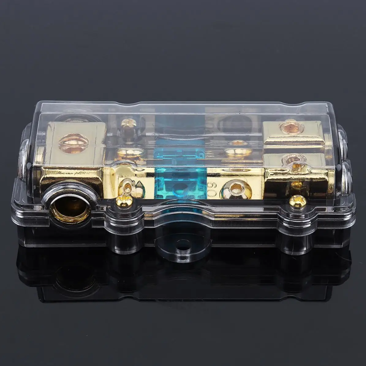 Car Fuse Holder Universal 60A 1 In 2 Ways Copper Plated Stereo Audio Power for Boat and Other Vehicles | Автомобили и мотоциклы
