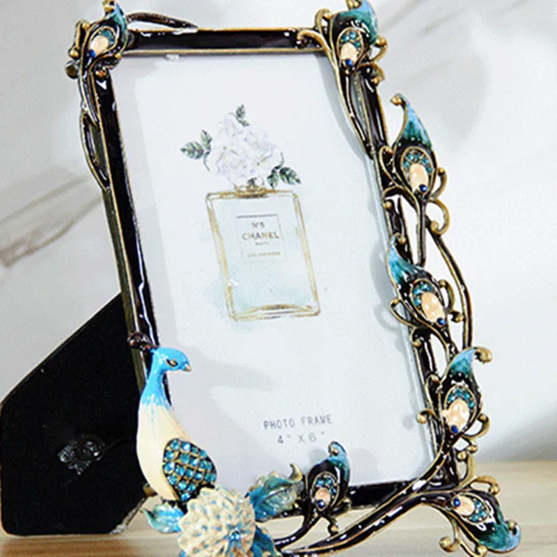 Эмаль цвет Европейская классическая фоторамка Оригинальное творчество подарки