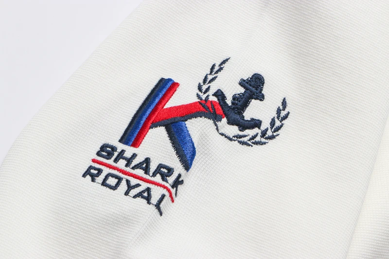 

men TACE&SHARK jacket 2021 new Fashion casual comfort embroidery pattern high fabric zipper cotton outdoor wearing free shipping