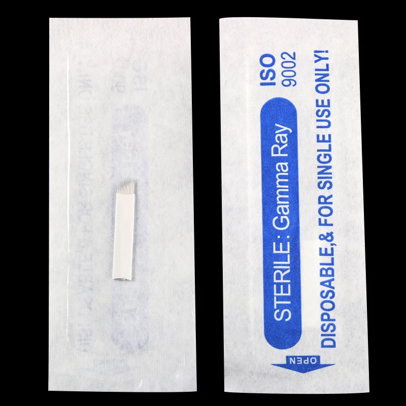 10 шт. 14 штырьков|permanent makeup|blades for microbladingneedle blade |