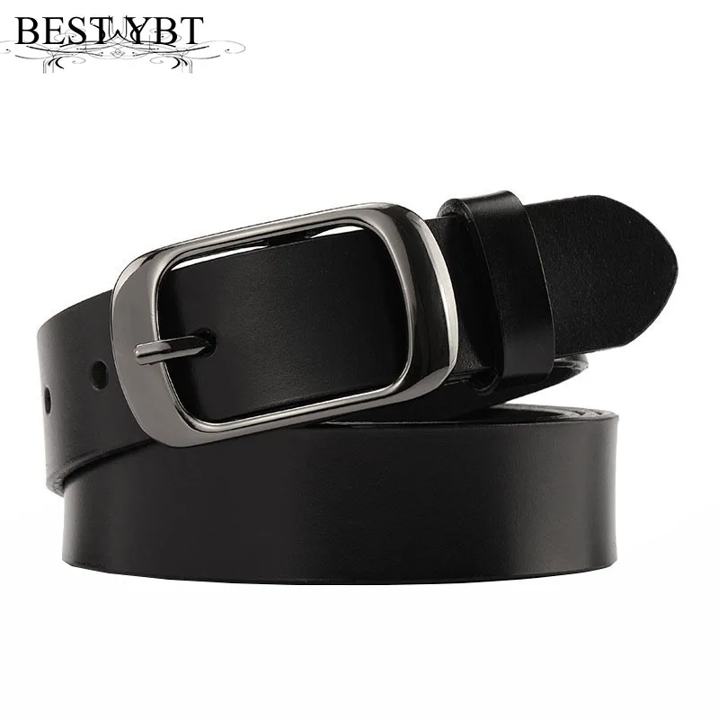 

Best YBT Women Belt Imitation Leather Alloy Pin Buckle Belt Fashion Pants Ladies Simple Casual Wild Large Size 2021 New Belt