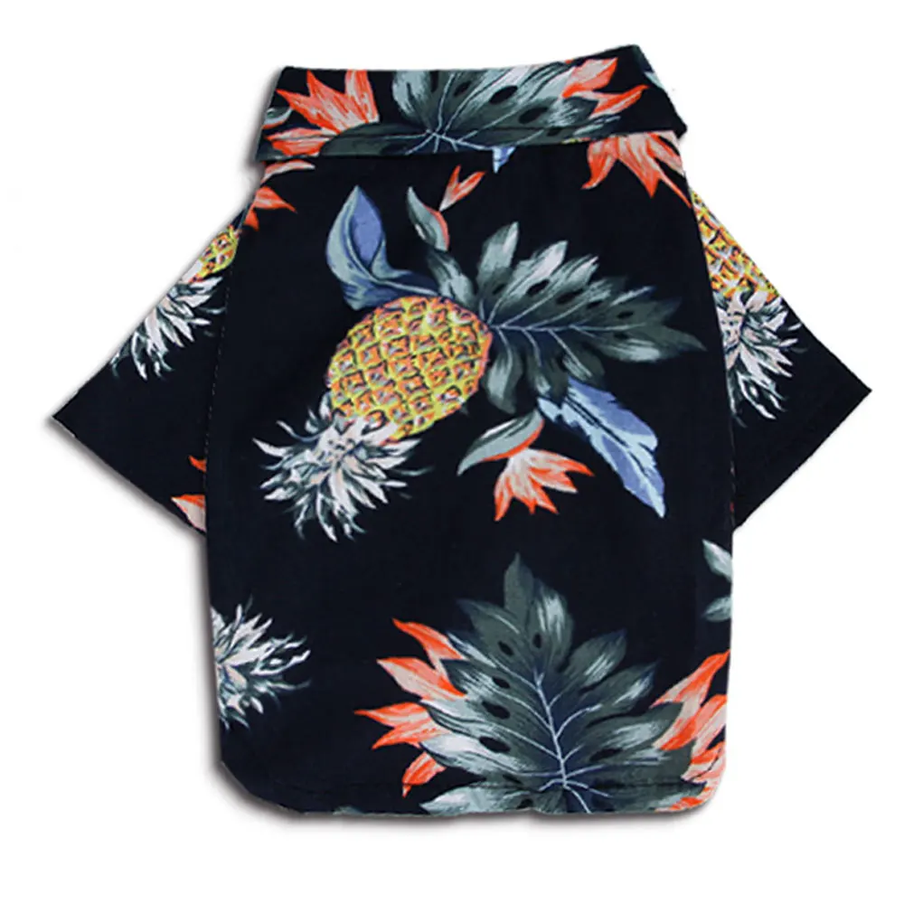 1 шт. рубашки для домашних животных собака щенок пуговицы одежда сна пижамы милая