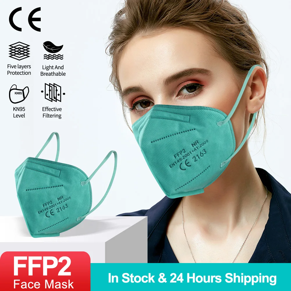 9 цветов FFP2 Mascarillas FPP2 Homologada Europe FFP3 Mascarilla KN95 5-слойная взрослая FFP2Mask CE FP2 Mask FFP 2 |