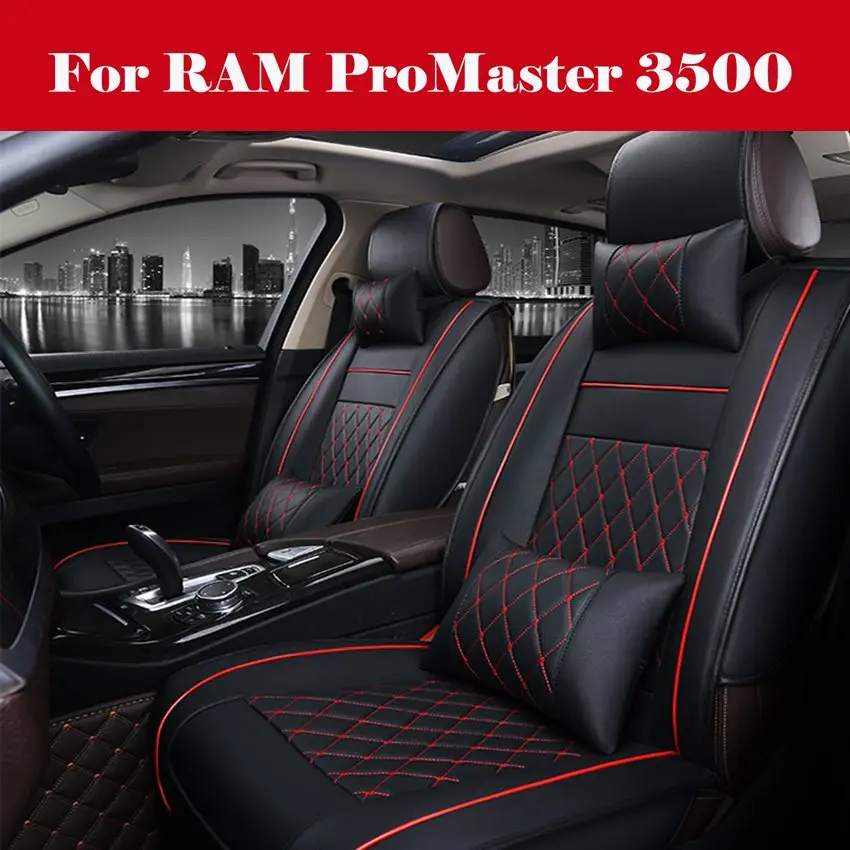 

Роскошный кожаный чехол для автомобильного сиденья 4 сезона (спереди + сзади) Специальные кожаные чехлы для автомобильных сидений Автомобил...