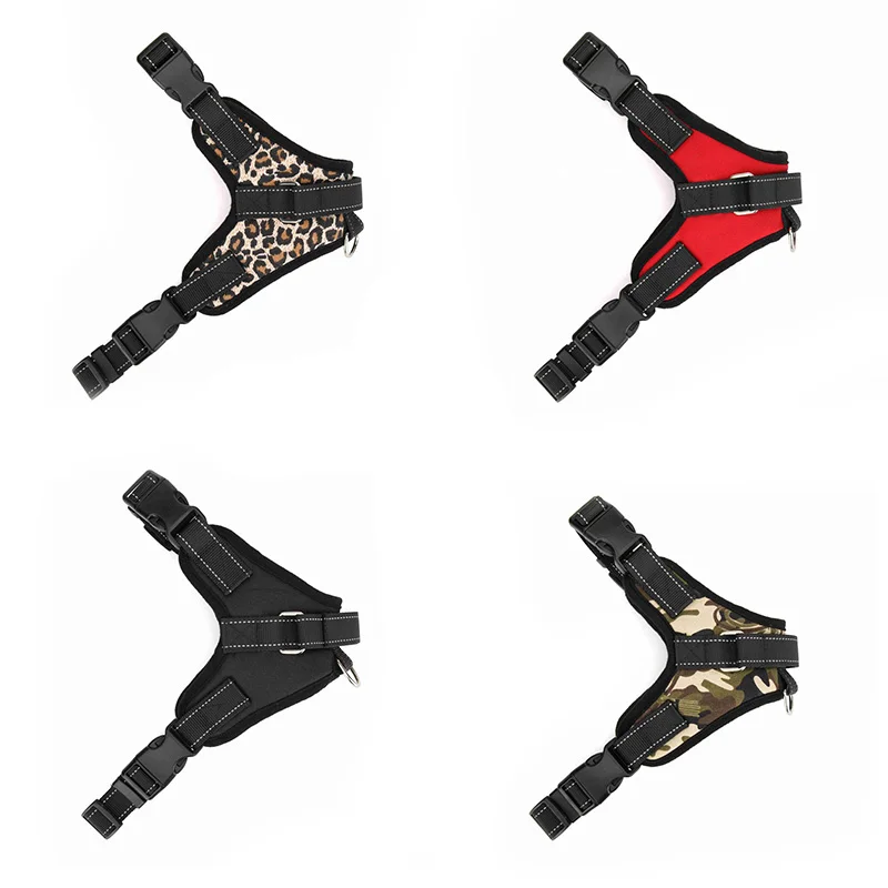 Светоотражающий ошейник для больших собак K9 свинцовый жилет маленьких и щенков