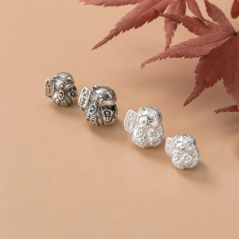 Женский браслет ручной работы из стерлингового серебра 925 пробы свободные