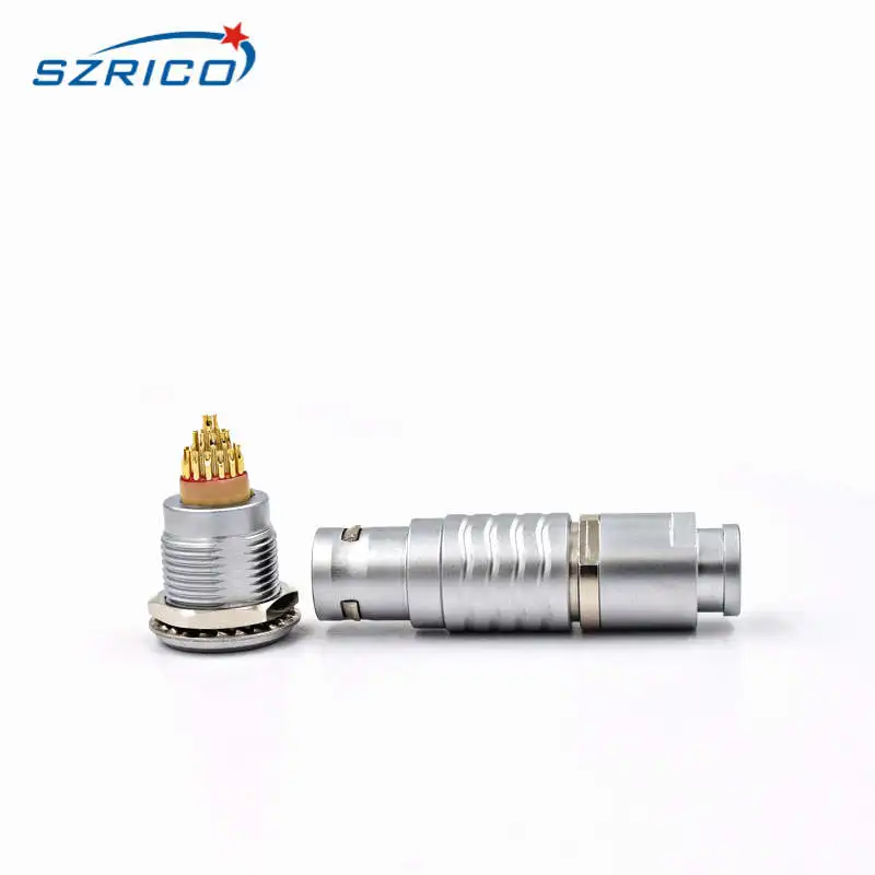 FGG EGG 2B 2-26 pin автоматический Кабельный соединитель круглый металлический