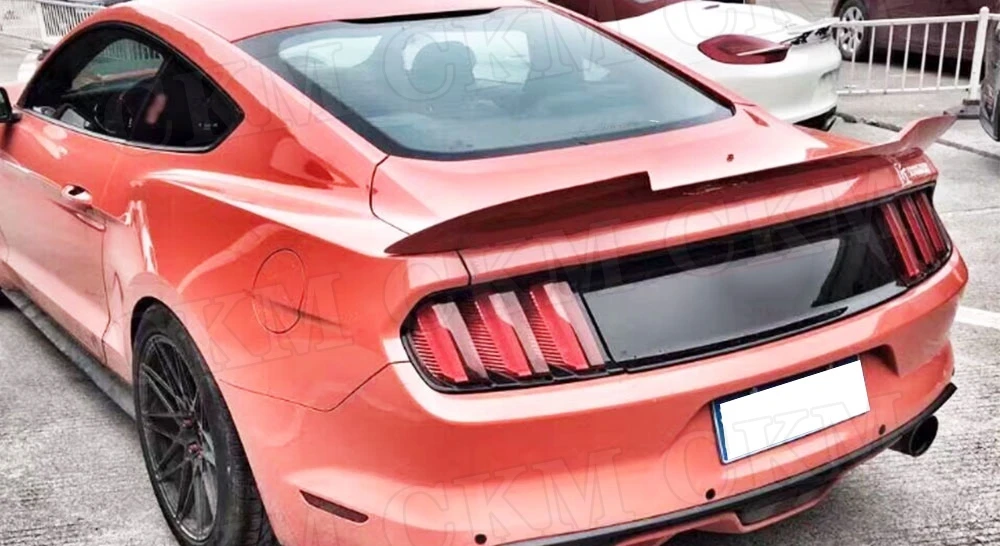Задний спойлер для Ford Mustang GT V8 V6 GT350R Coupe 2015 2016 2017 2018 2019 2020