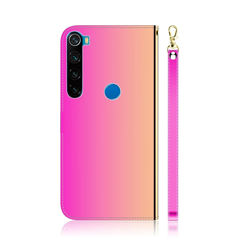 Luxury Mirror Wallet Case For XiaoMi RedMi Note 7 7S RedMi7 7A Cover 8 8Pro 8A 8T Note8T Cases Flip Leather Bags | Мобильные