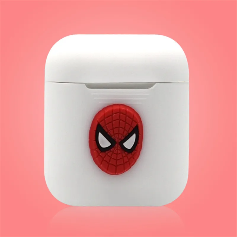 Marvel чехол для гарнитуры для Apple Airpods защитный чехол для airpods противоударный чехол coque capa