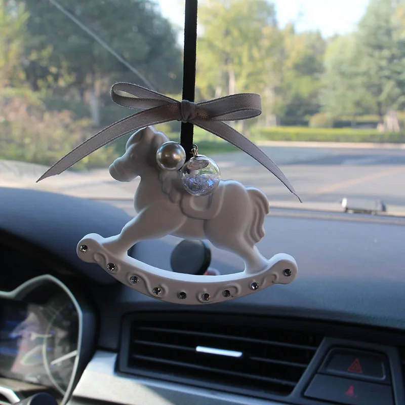 

Car female decoration Trojan car aromatherapy pendant Car interior car perfume pendant