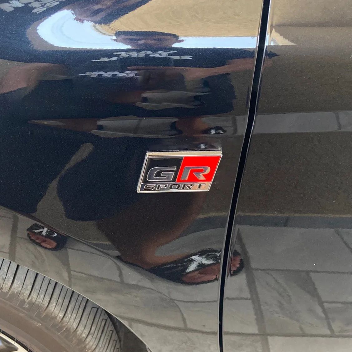 Автомобильная наклейка GR спортивный логотип эмблема значок наклейки для Toyota HV