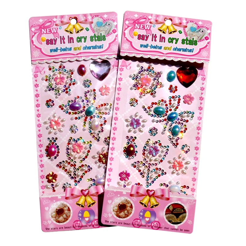 Детский макияж сценическое шоу мультфильм Драгоценные камни маленькая паста