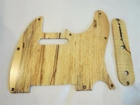 telecaster guitar pickguard hand made spalted maple tele pickguard set 4843