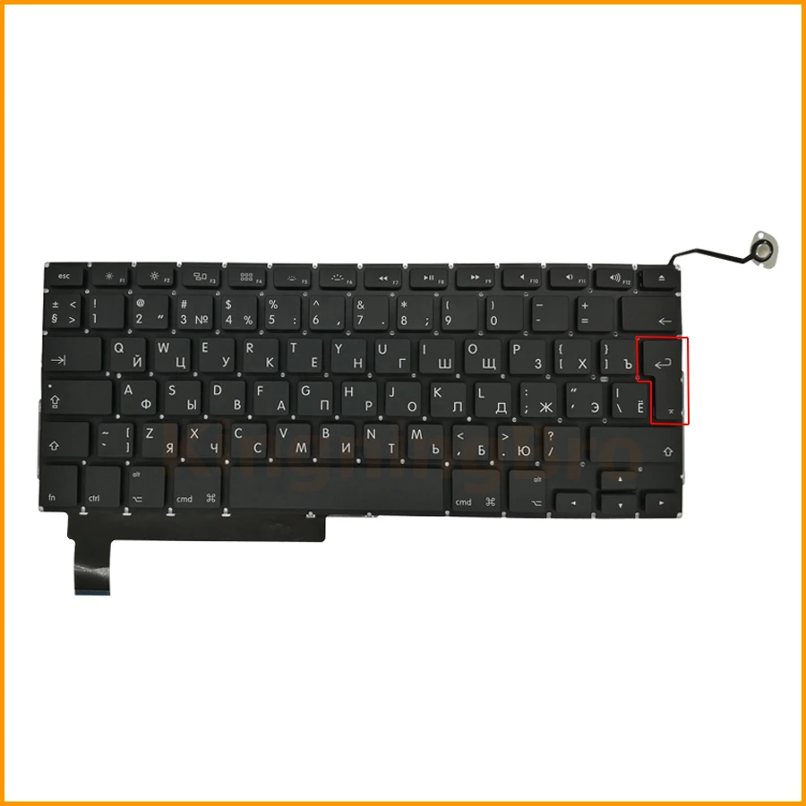 Новый ноутбук A1286 Клавиатура для ноутбука MacBook Pro 15 &quotРусская клавиатура замена