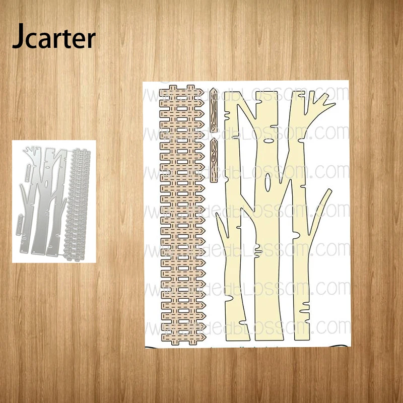 

2021 Tree Branches New Design Metal Cutting Dies Craft for Scrapbooking Handmade Knife Mould Blade Punch Stencils Dies Cut Model