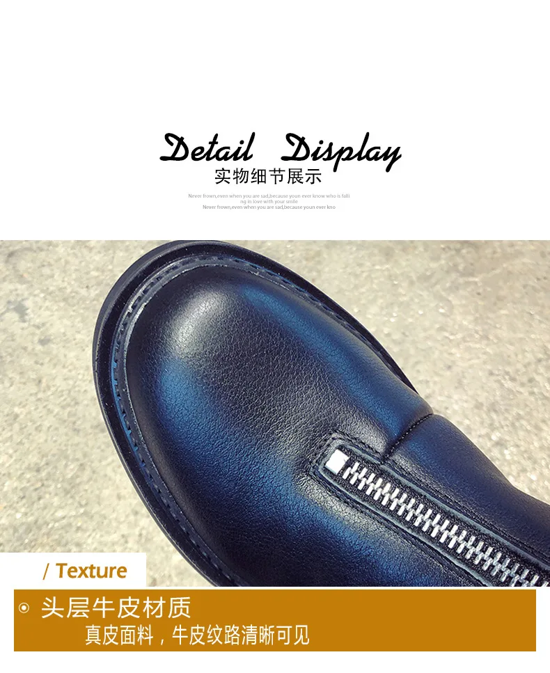 2019 г. Женские ботинки обувь из натуральной кожи осенне зимние женские