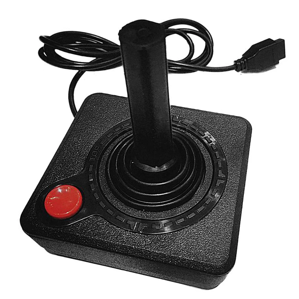 

1.5M Cable Retro Replacement Joystick Controller 4-way Lever Gaming Console System Single Button ABS Game Rocker For Atari 2600