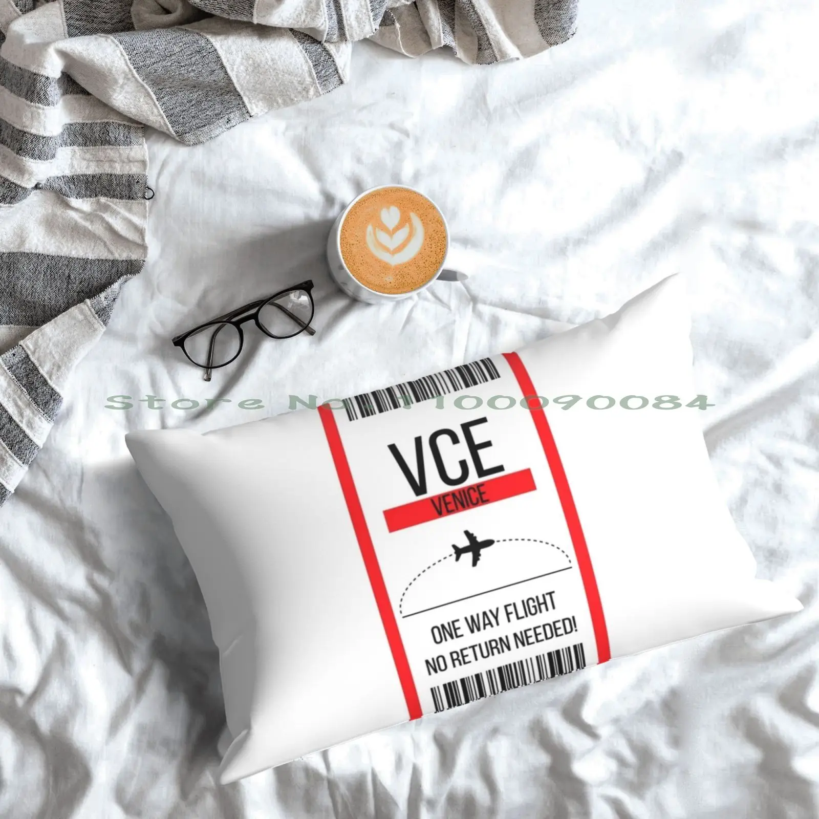 Односторонний билет в Венецию! Подушка диаметром 20x30 50*75 диванная спальня богатый