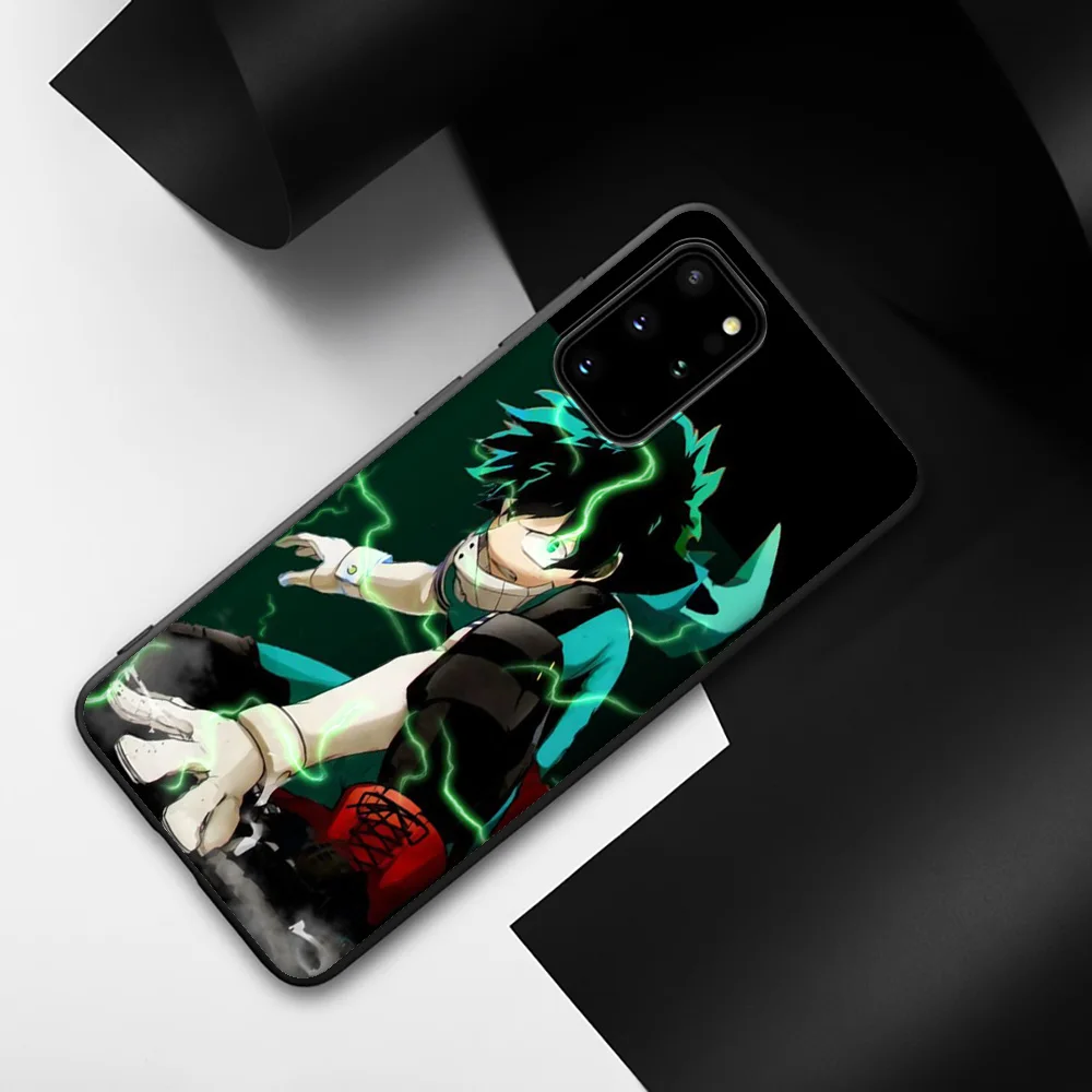 Мягкий чехол Lavaza из ТПУ с аниме Мой боку No Hero для Samsung A01 A11 A21 A41 A2 Core A20e A70s J4 J7 Duo J6 J8