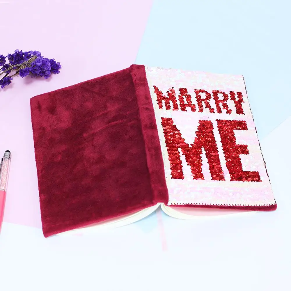 Блестки дневник блокнот А5 канцелярские принадлежности DIY s ежедневный Memos блеск |