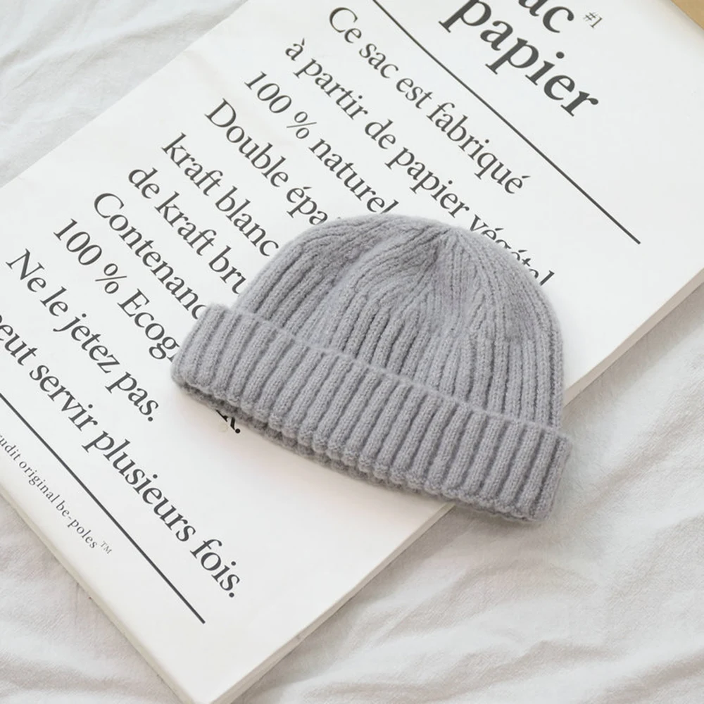 Новинка Осень зима ретро купольная теплая короткая шерстяная шапка Baotou Дыня