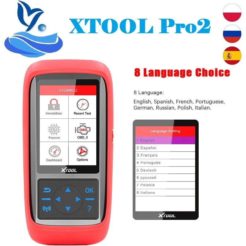 Автомобильные аксессуары XTOOL X100 Pro Pro2 OBD2 Автомобильный ключ