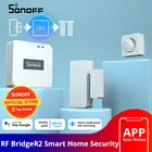 SONOFF RF BridgeR2 433 МГц Wi-Fi преобразователь сигнала датчик двери окнадатчик движения RF пульт дистанционного управления Система сигнализации для умного дома