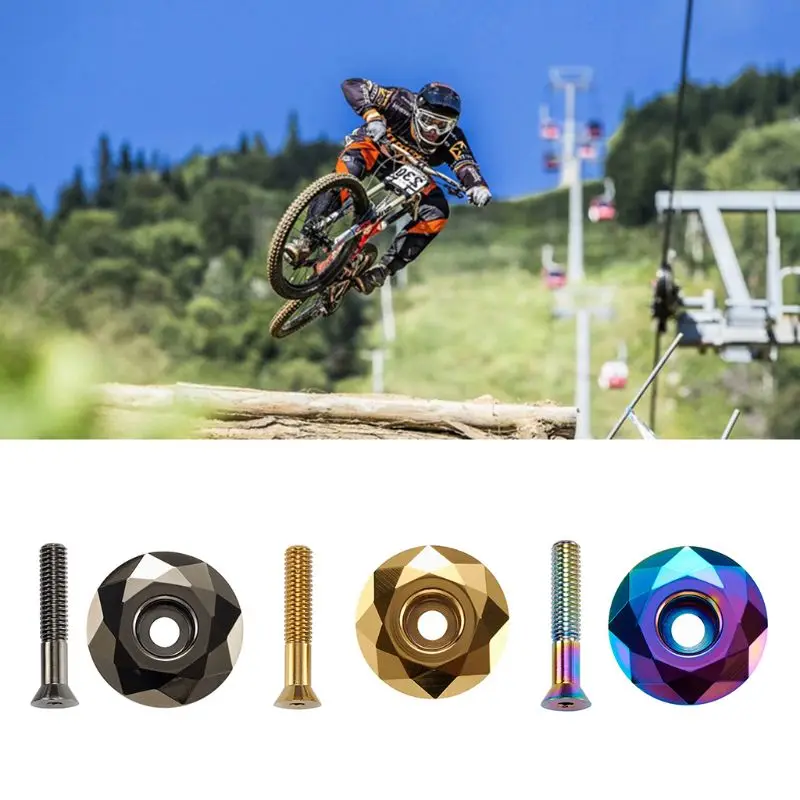 

New 1 Set Mountain Road Bike Bicycle Bowl Cover Front Fork Handle Top Cap for 28.6mm