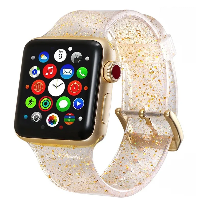 Ремешок силиконовый для Apple Watch Band 4 3 5 iWatch 42 мм 38 44 40 мм|Ремешки часов| |