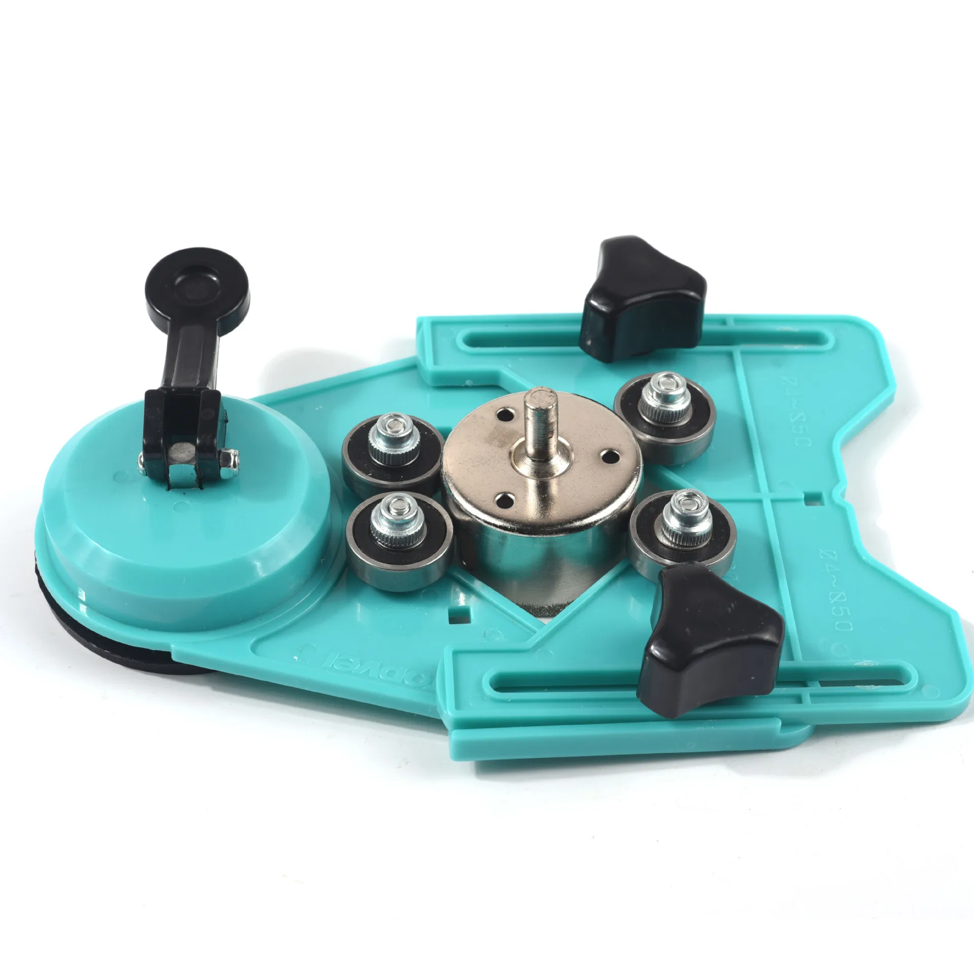 

Glass tile hole locator tool multi-functional glass drill bit suction cup locator industrial grade hole punch