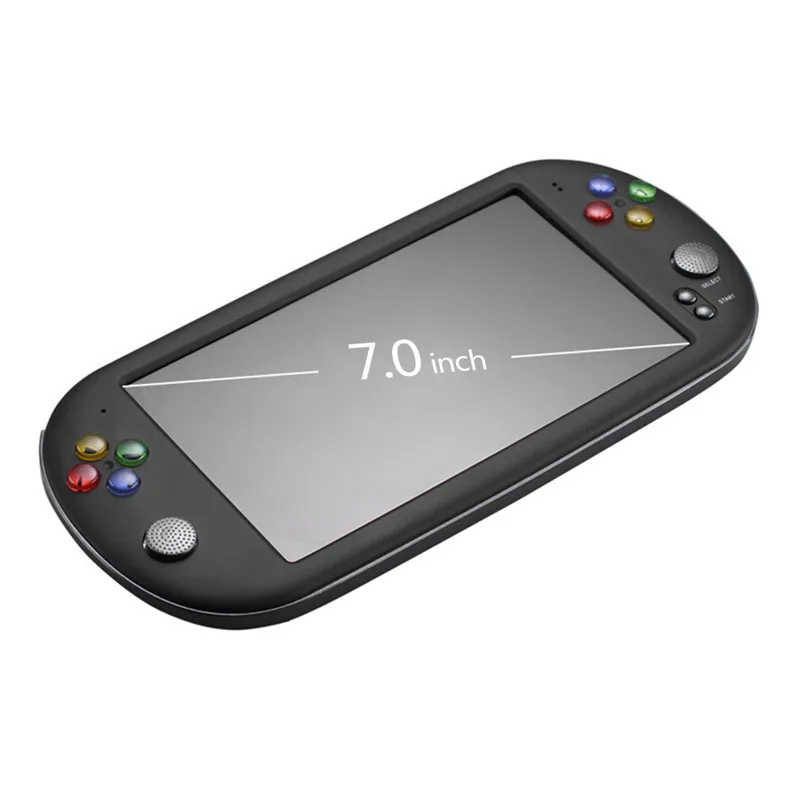 Big screen 7 inch HD handheld game console arcade NES nostalgic FC games 8G mp4 music e-book MP3 player recorder TV OUT output |