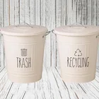2 шт. для мусора и рециркуляция могут этикетки мусорное ведро Стикеры Виниловая наклейка для домашнего декора