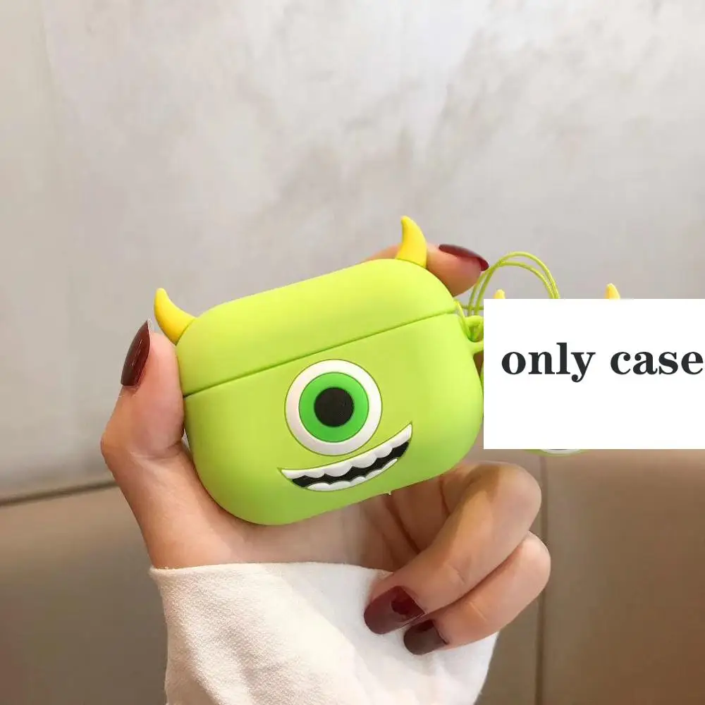 AA3 Принципиально для Airpods Pro Чехол с милым рисунком кота кремния Защитный чехол coque для Apple Ipad Air накладки для Surface pro 3 наушники-вкладыши tws Bluetooth наушники чехол - Цвет: AA3