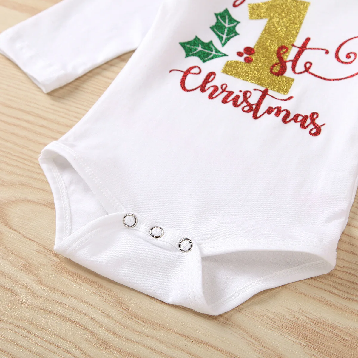 

0-18M New fashion Christmas skirt suit Baby girl clothes Chrismas Costume My First Chrismas Romper+Skirts Newborn Baby Outfits