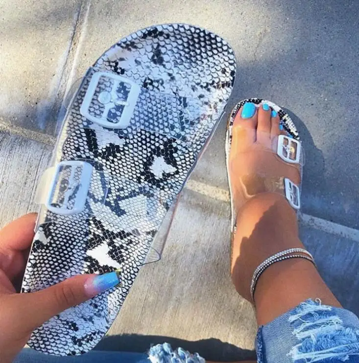 Прямая продажа с фабрики Новинка 2019 года модные женские шлепанцы узором дикая