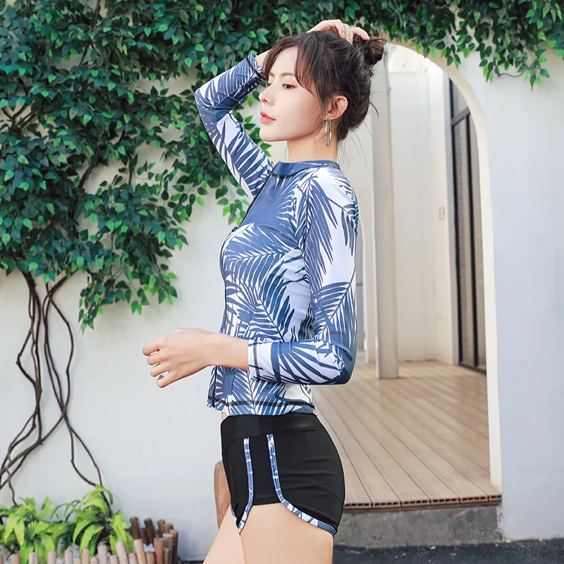 3 шт./компл. новые женские гидрокостюмы Раздельная одежда купальник для серфинга