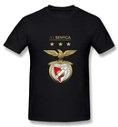 Мужская футболка, модные футболки-S.l. Забавная женская футболка Benfica с графическим принтом