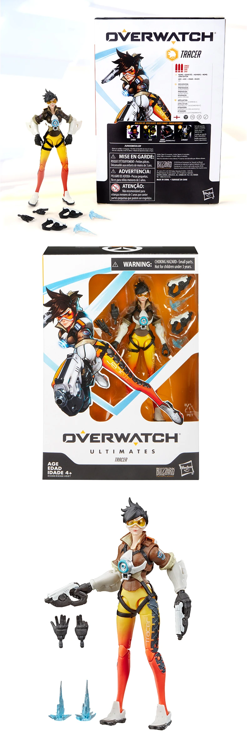 Hasbro Overwatch Ultimates серии LUCHINI 6-дюймовый-весы Коллекционная видео Гам характер разработан для любителей и коллекционеров