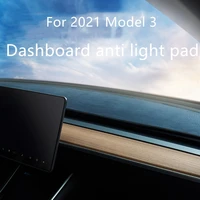 for 2020 2021 tesla model 3 dashboard light proof pads and sun shading pads modely to decorate accessories