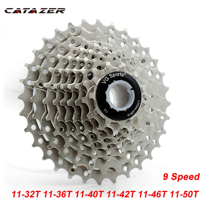 

MTB 11-32T 11-36T 11-40T 11-42T 11-46T 11-50T 9 Speed Cassette Bicycle Freewheel Sprocket Cdg 9S Mountain Bike Freewheel